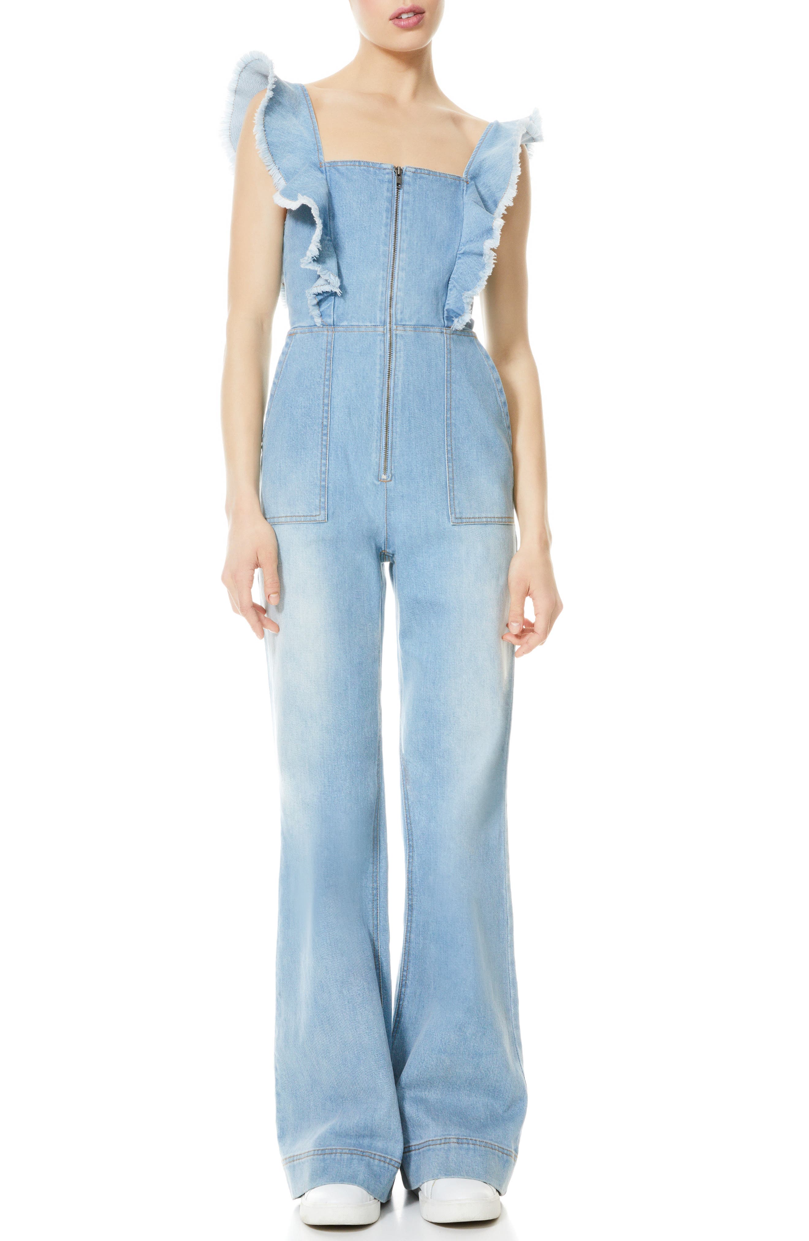 Nordstrom rack denim jumpsuit Clearance