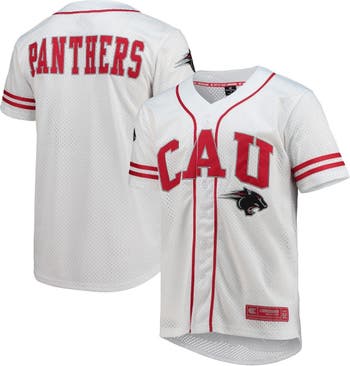 Louisville Cardinals Colosseum Free Spirited Mesh Button-Up Baseball Jersey  - White