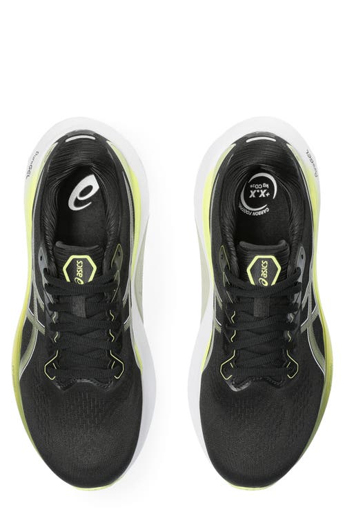 Shop Asics ® Gel-kayano® 30 Running Shoe In Black/glow Yellow