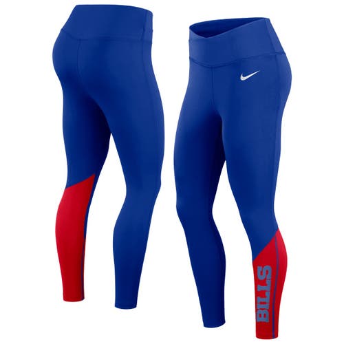 Women's Nike Royal/Red Buffalo Bills 7/8 Performance Leggings