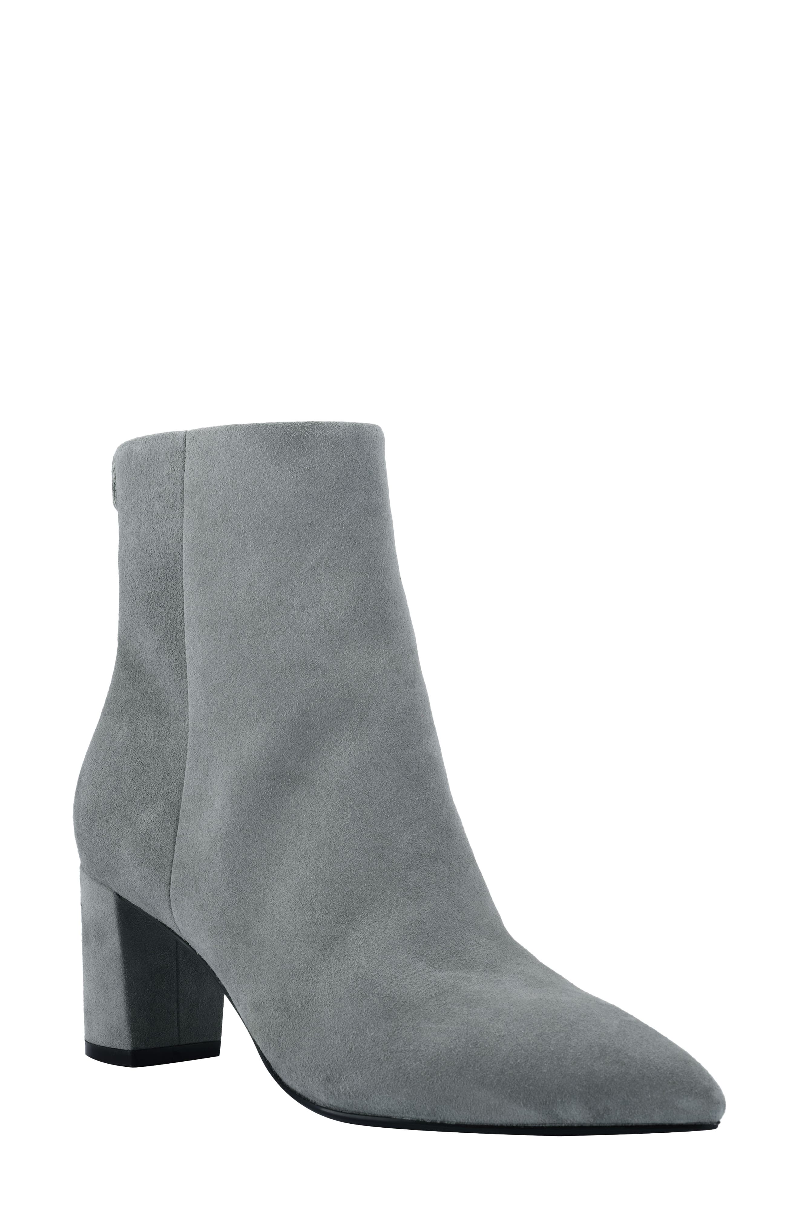 gray booties