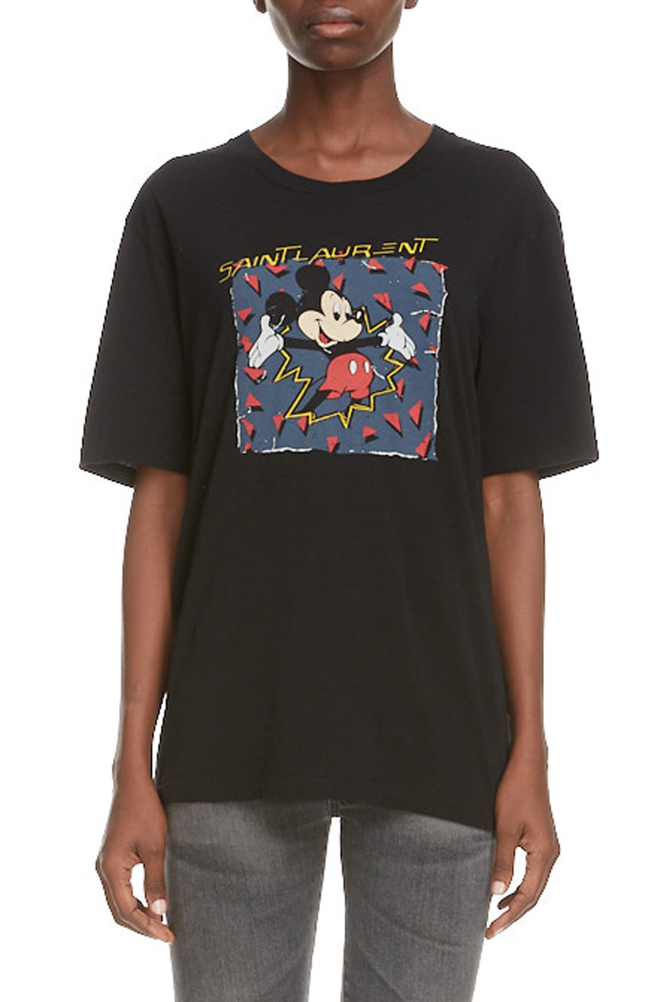 mickey mouse saint laurent