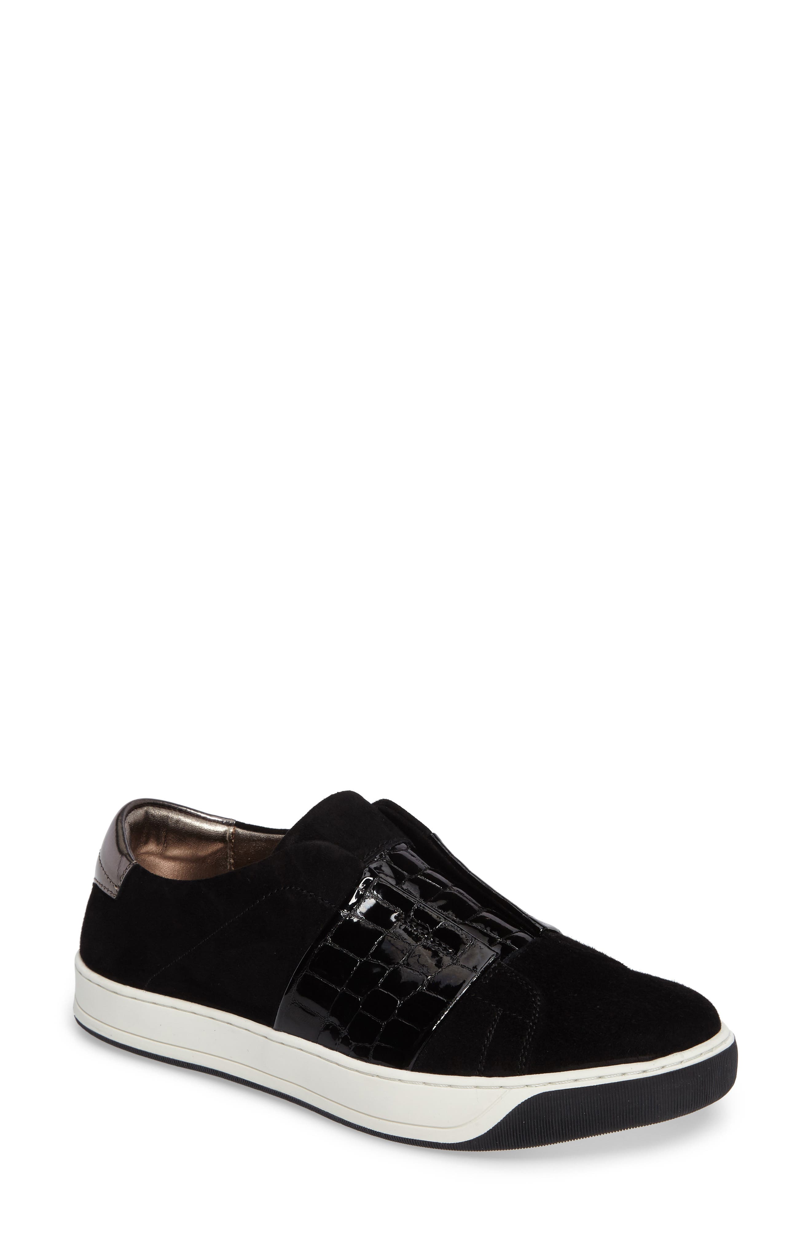 johnston and murphy womens slip on sneakers