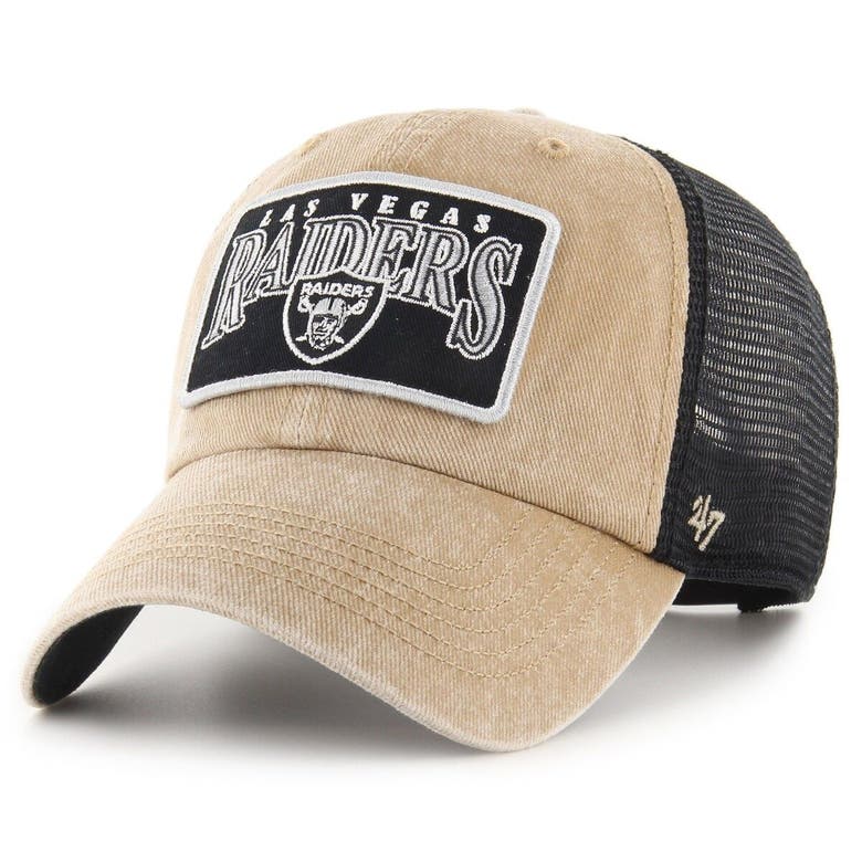 '47 San Diego Padres Mesh Trucker Hat – Charcoal Primary Logo Adjustable Cap, One Size Fits All