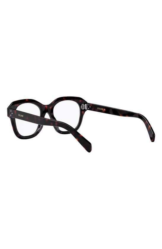 CELINE CELINE BOLD 3 DOTS 50MM BUTTERFLY OPTICAL GLASSES