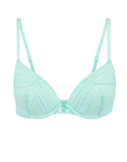 Shop Adore Me Wren Push Up Plunge Bra In Light Blue