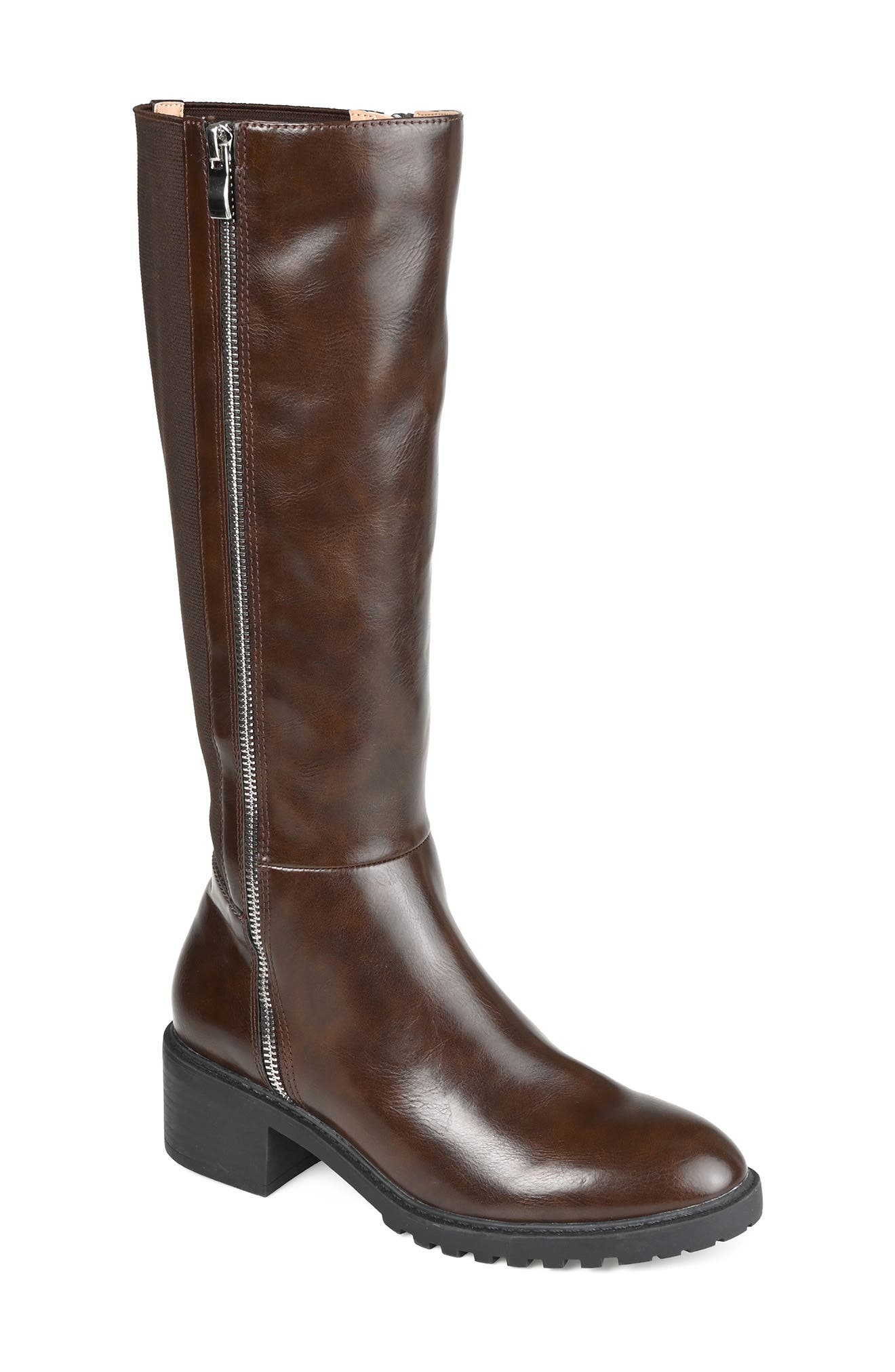 womens extended calf boots