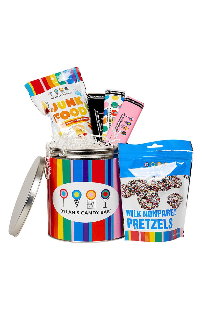 DYLAN'S CANDY BAR Mini Party In A Bucket Candy Assortment, Main, color, BLUE MULTI