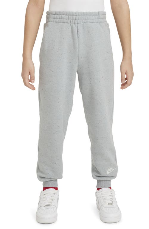 Nike Kids' Sportswear Icon Fleece Joggers In Light Pumice/light Silver