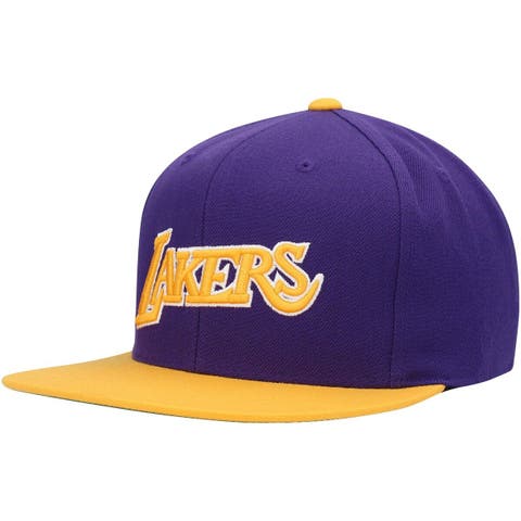 Los Angeles Kings Mitchell & Ness Vintage Hat Trick Snapback Hat - Purple