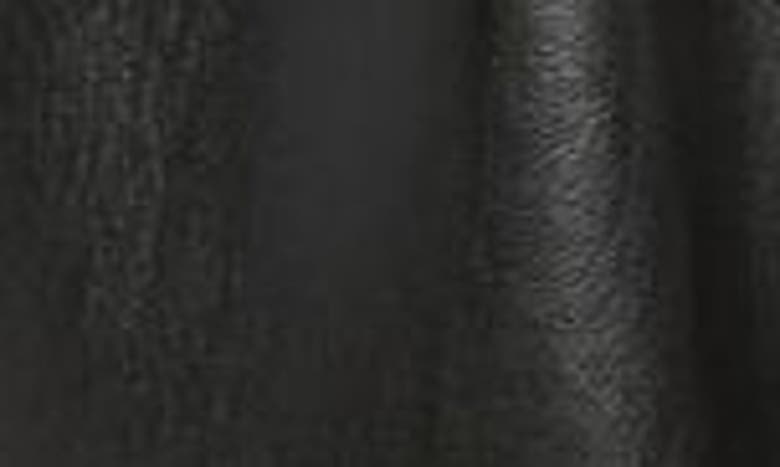 Shop Hugo Boss Tareta Drawstring Faux Leather Pants In Black