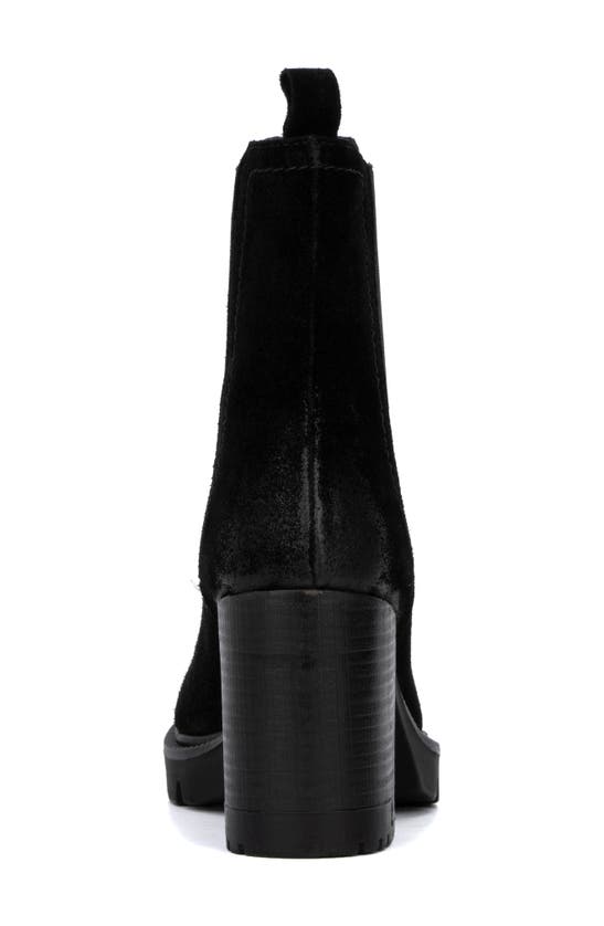 Vintage Foundry Penelope Leather Bootie In Black