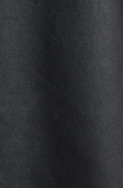Shop Treasure & Bond Leather Jacket In Black