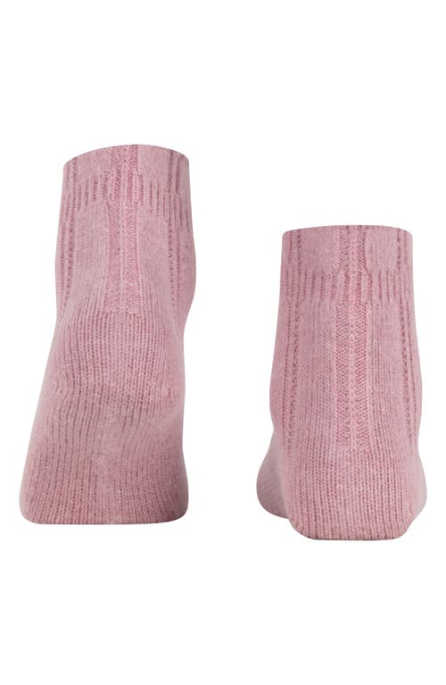 Falke Knit Bed Socks In Brick