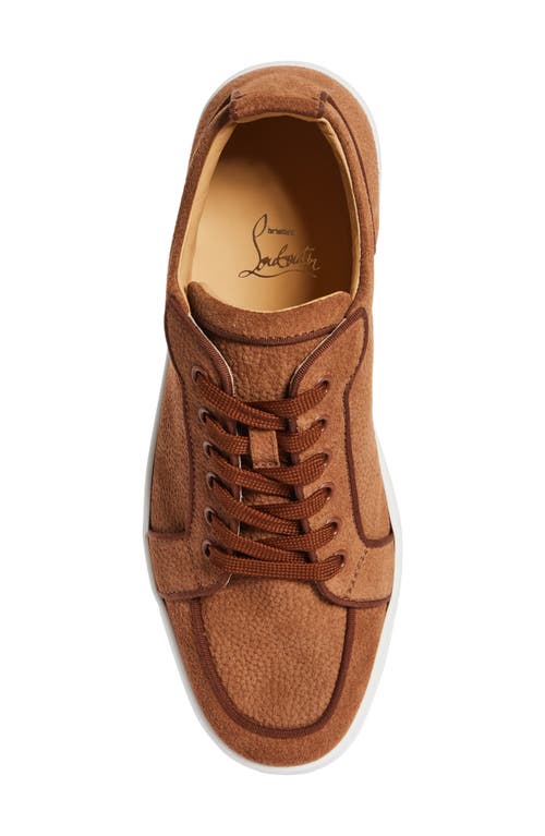 Shop Christian Louboutin Rantulow Orlato Sneaker In Cuoio