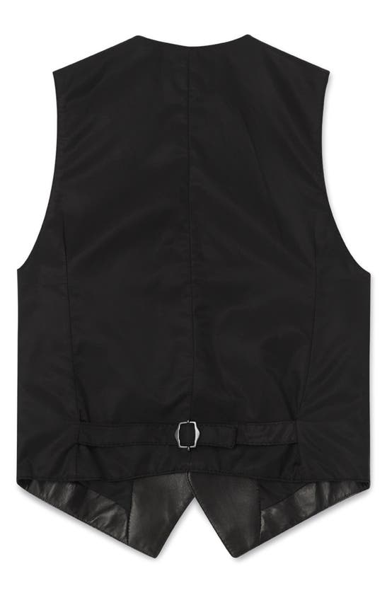 Shop Blk Dnm 77 Wool Vest In Black