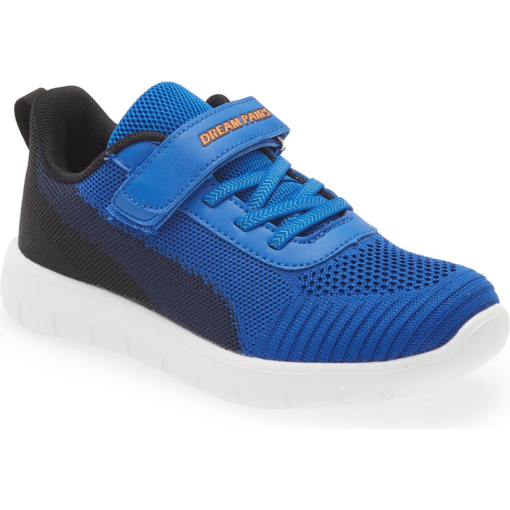Dream Pairs Knit Low Top Sneaker In Blue