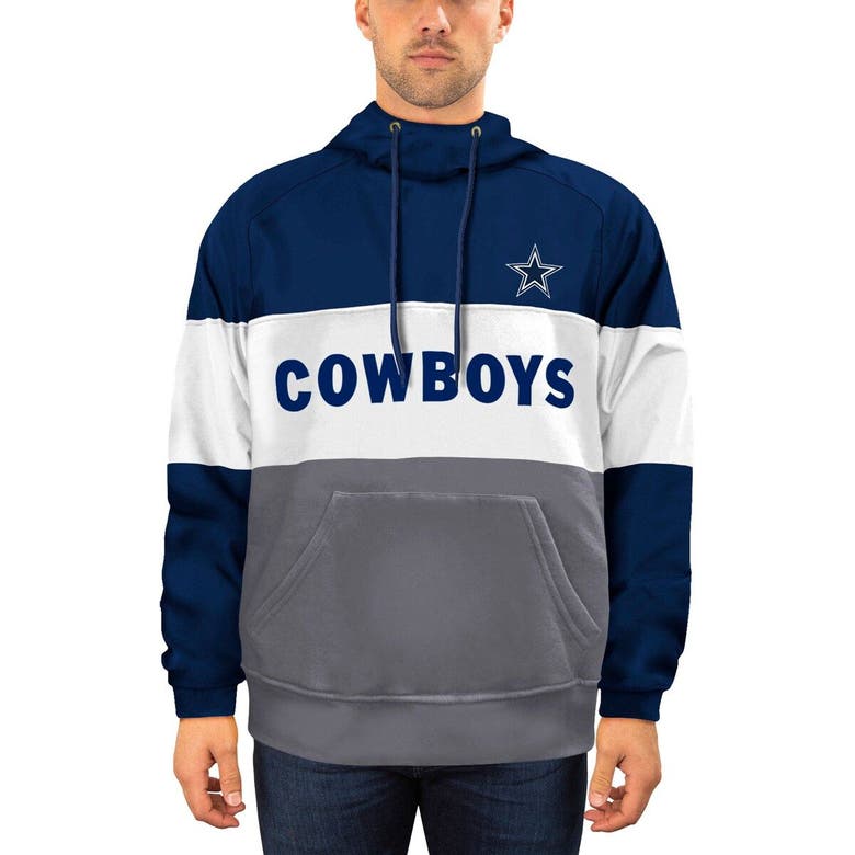 Dallas Cowboys Women's Plus Size Star Logo Polyester Hoodie Fleece -  Navy