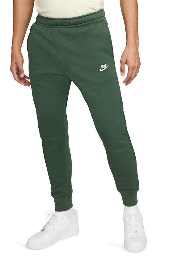 Nike Sportswear Club Pocket Fleece Joggers In Fir/ White