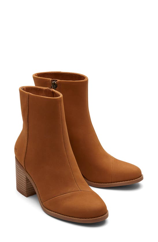 Shop Toms Evelyn Boot In Tan