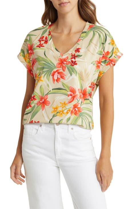 womens tropical shirts | Nordstrom
