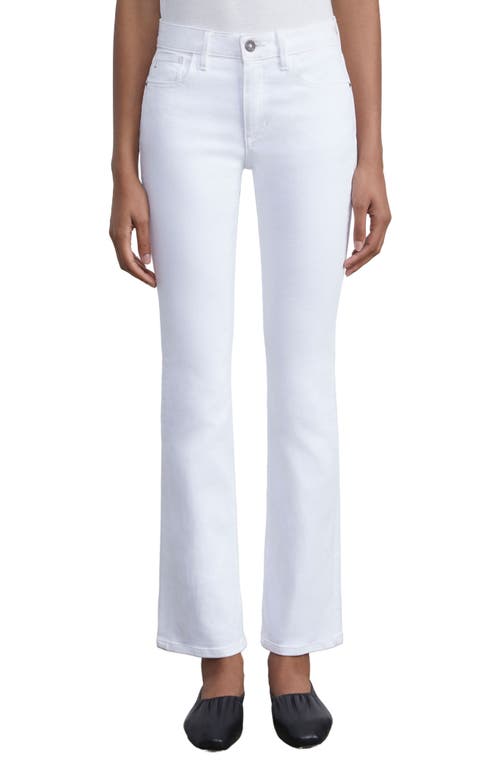 Manhattan Acclaimed Stretch Slim Flare Pants in White