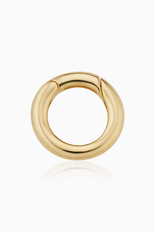 Shop Oradina 14k Yellow Gold Connect Me Round Clasp