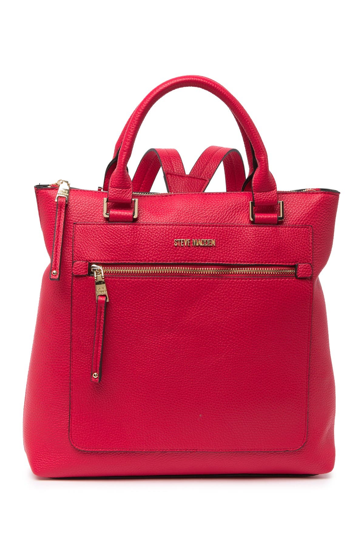 steve madden top handle backpack