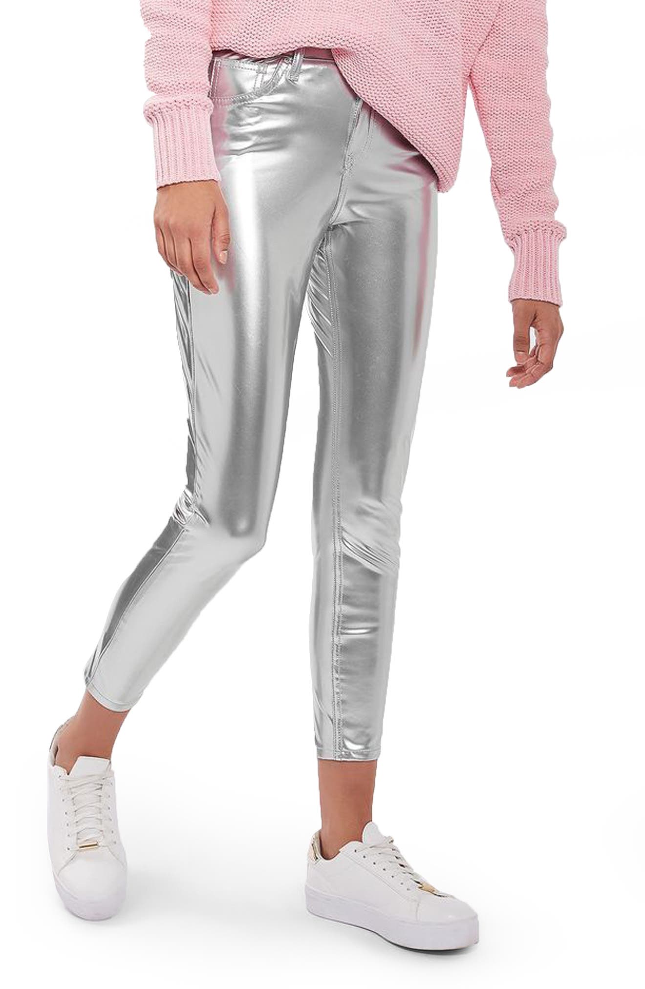 Jamie Vinyl Skinny Jeans Nordstrom