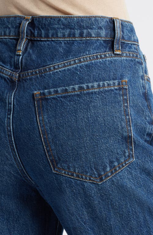 Shop Frame Le Jane Ankle Straight Leg Jeans In Kirk
