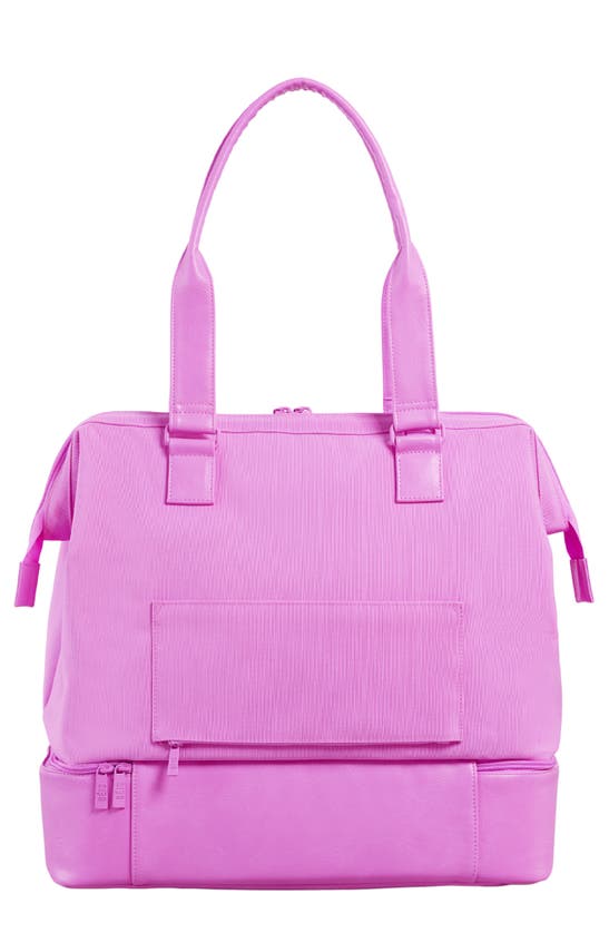 Beis The Mini Convertible Weekend Travel Bag In Lavender