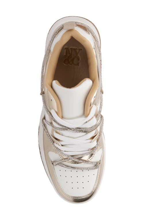 NEW YORK AND COMPANY NEW YORK AND COMPANY FABLE METALLIC SNEAKER