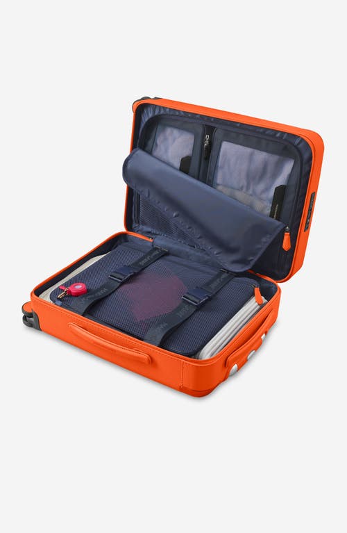 Shop Maison De Sabre Maison De Sabré The Carry On Suitcase In Manhattan Orange