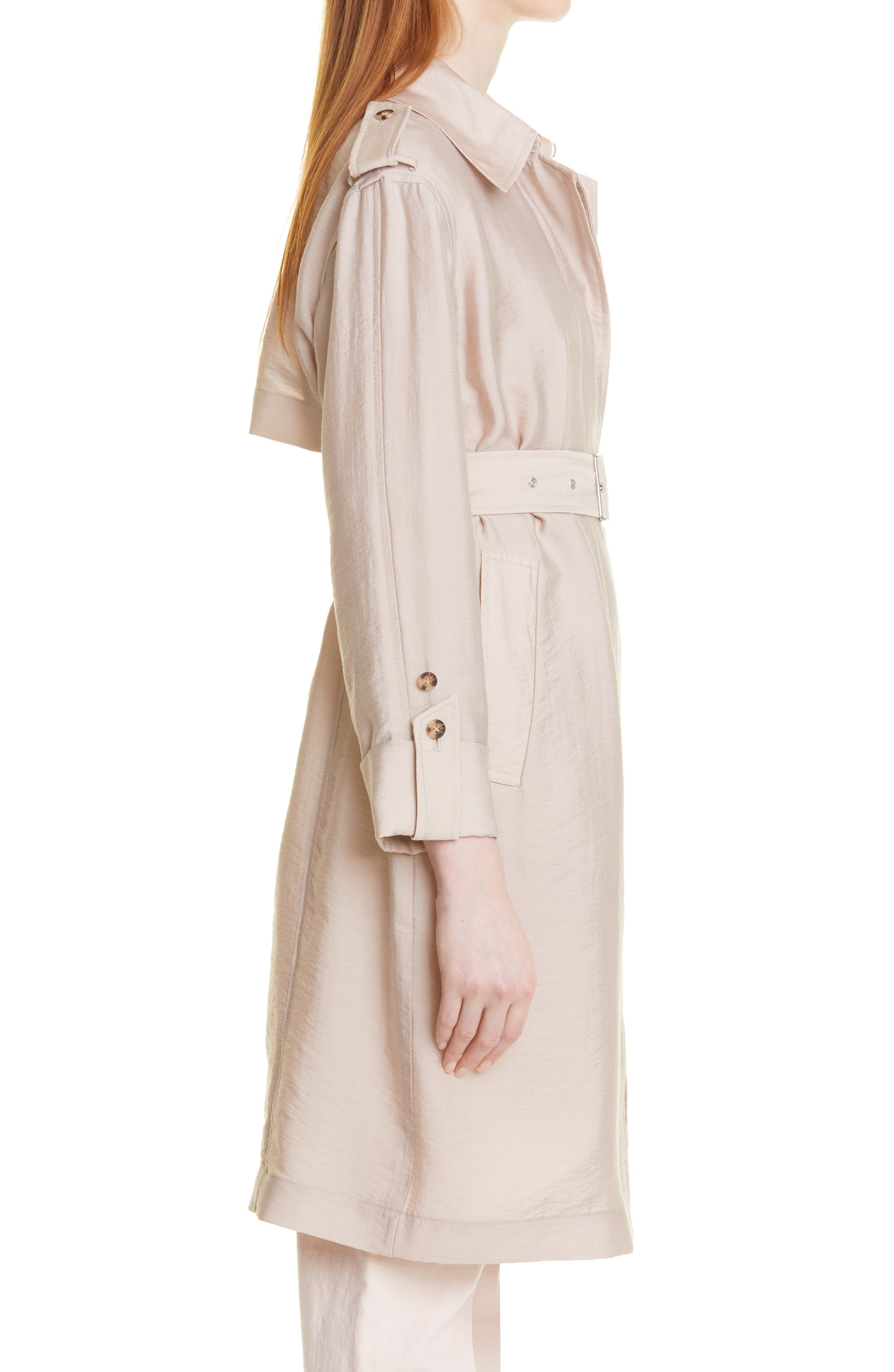 club monaco soft trench