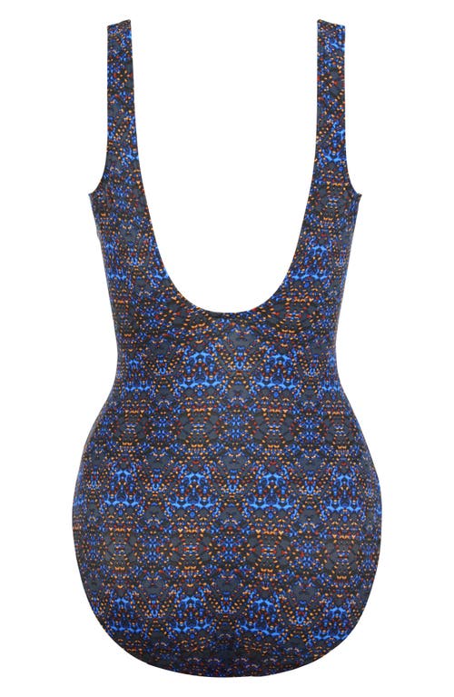 MIRACLESUIT MIRACLESUIT® THEBES X CROSS ESCAPE ONE-PIECE SWIMSUIT 