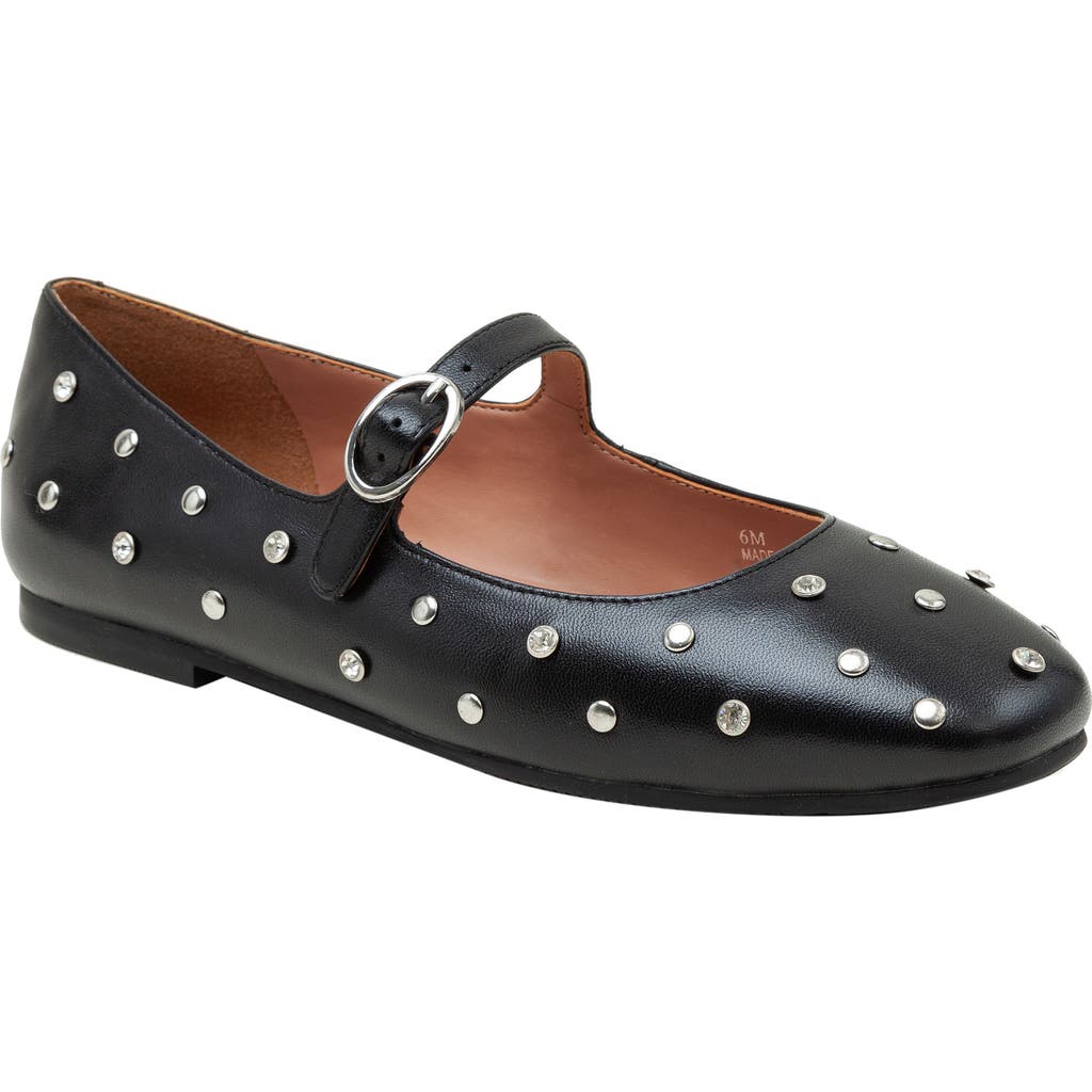 Linea Paolo Millie Mary Jane Flat in Black