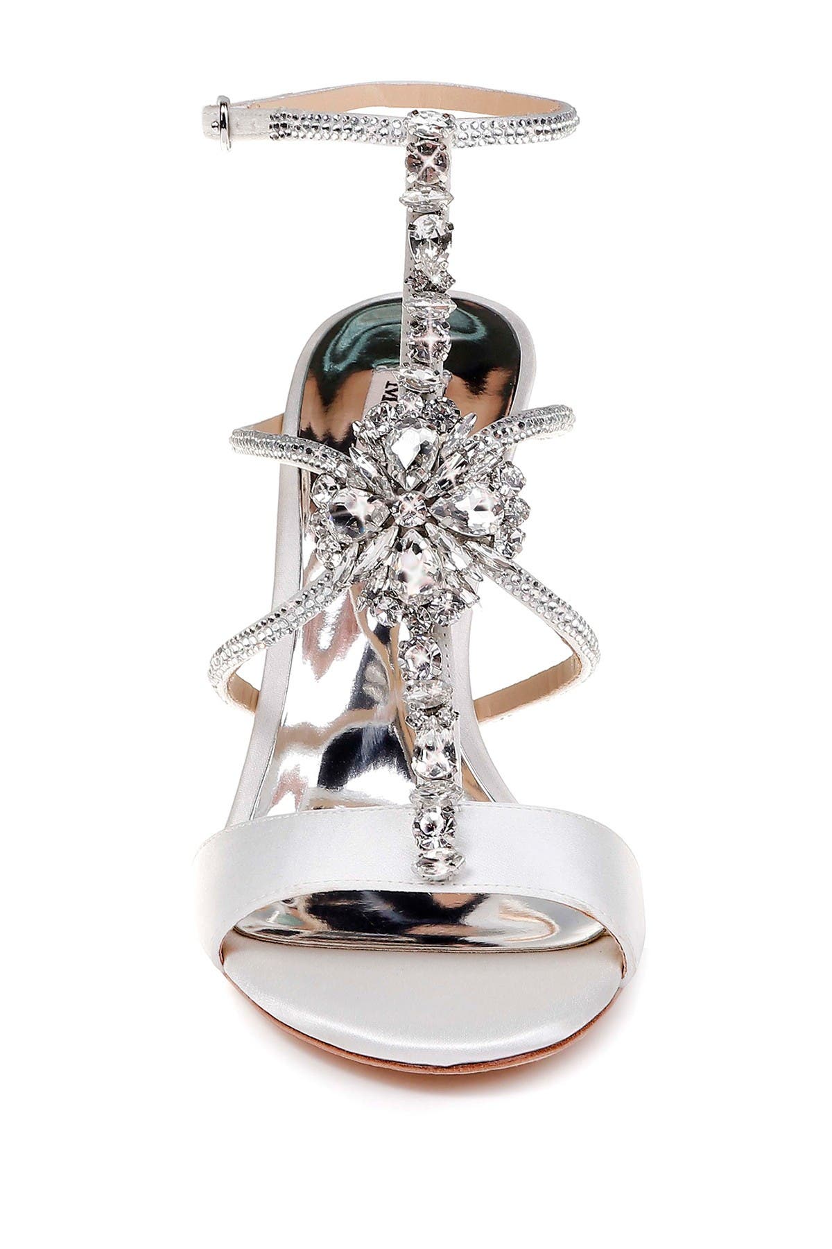 badgley mischka faye ankle strap sandal