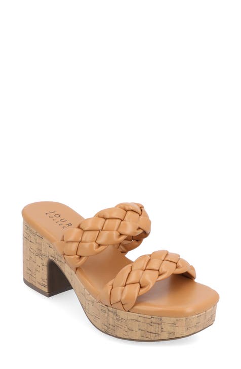 Tru Comfort Kyaa Vegan Leather Platform Sandal (Women)