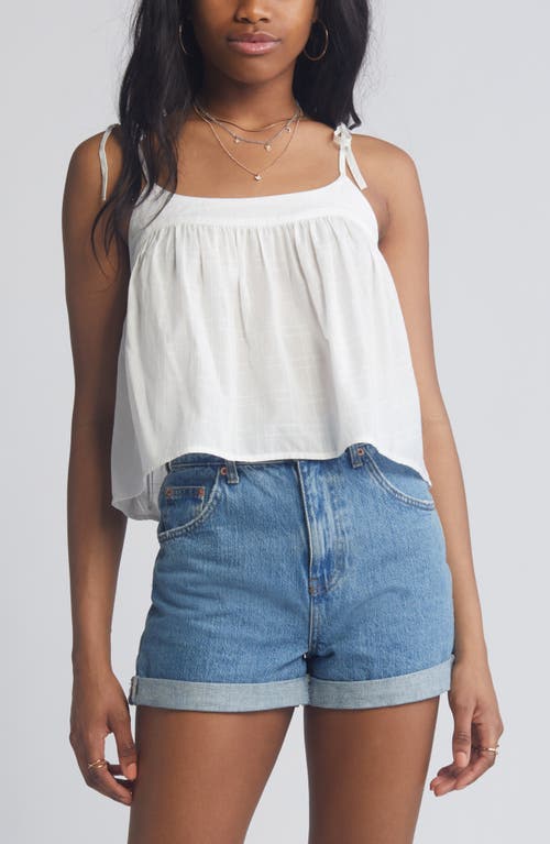 BP. Tie Strap Cotton Tent Tank at Nordstrom,