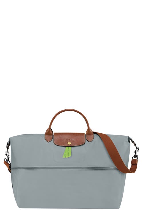 Longchamp 21-Inch Expandable Travel Bag in Steel at Nordstrom
