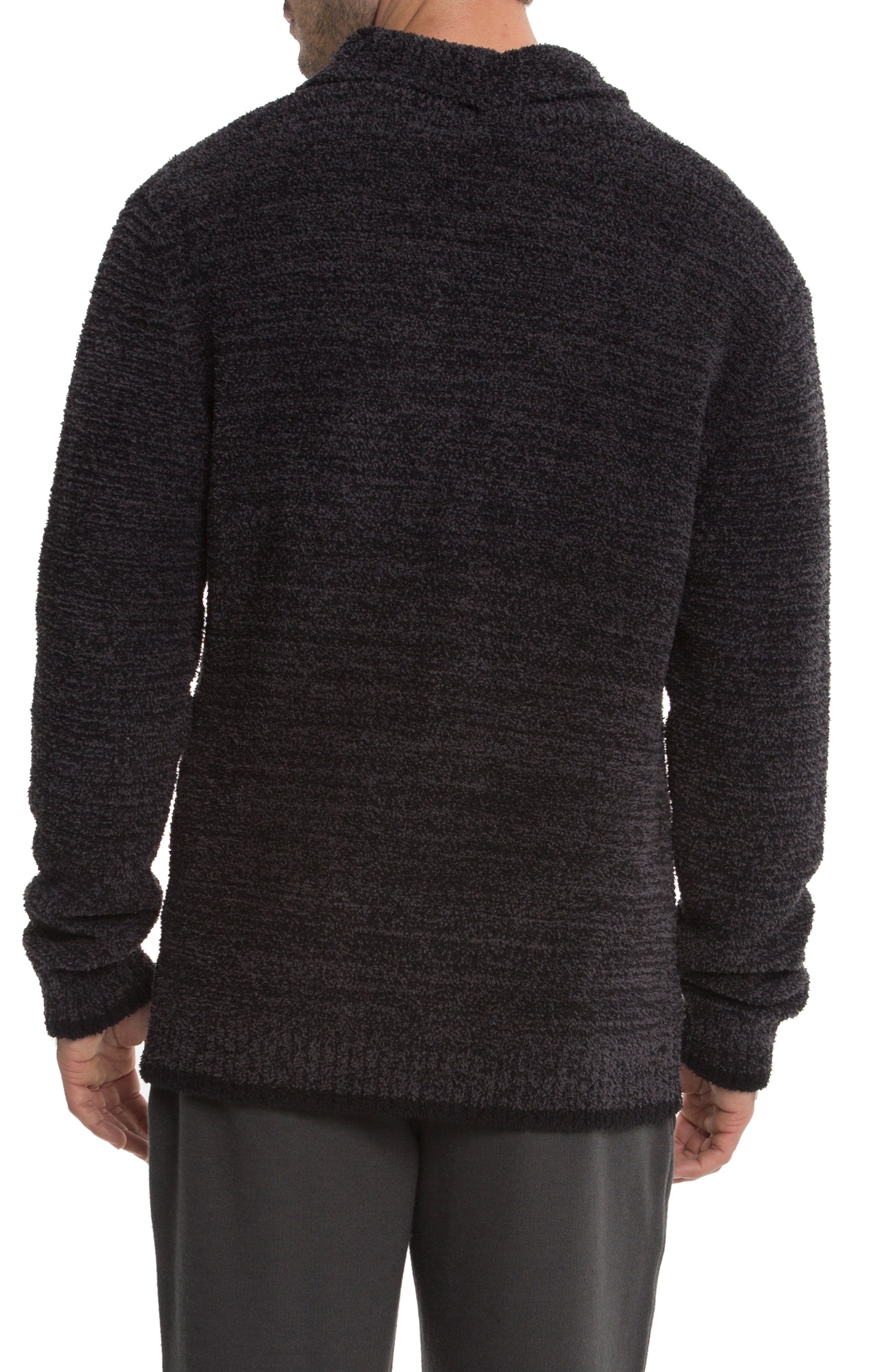 barefoot dreams shawl collar cardigan
