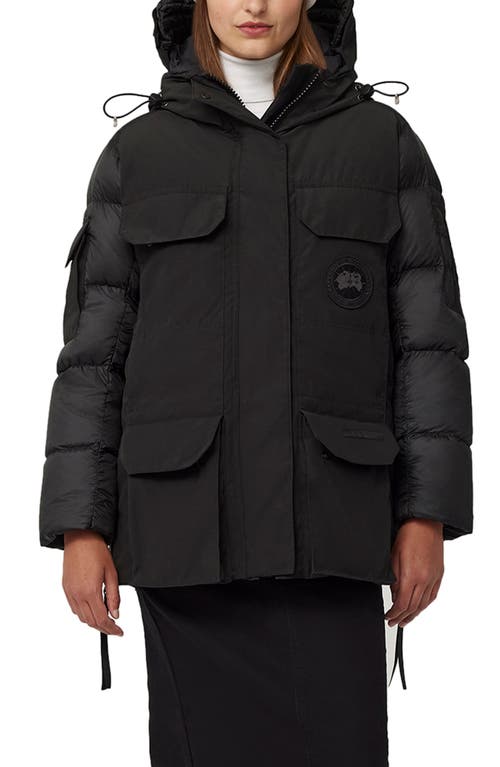 Canada Goose Paradigm Expedition Black Label Mixed Media Water Repellent 750 Fill Power Down Parka - Noir at Nordstrom,