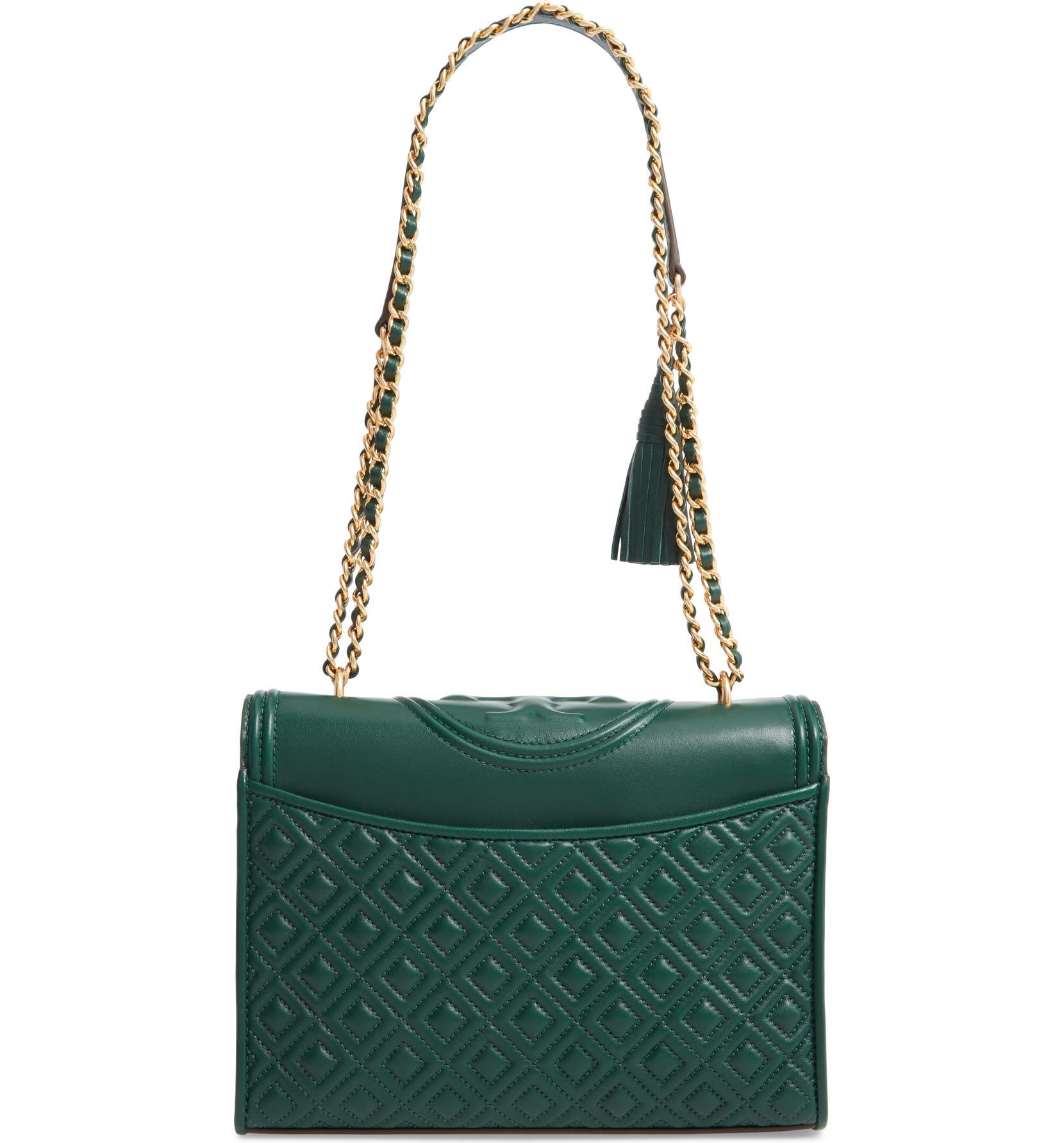 Fleming Leather Convertible Shoulder Bag