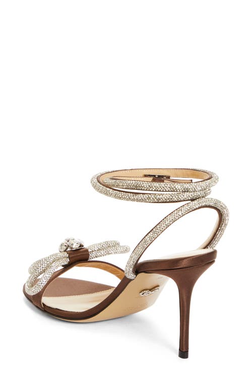 MACH & MACH MACH & MACH DOUBLE CRYSTAL BOW SANDAL 