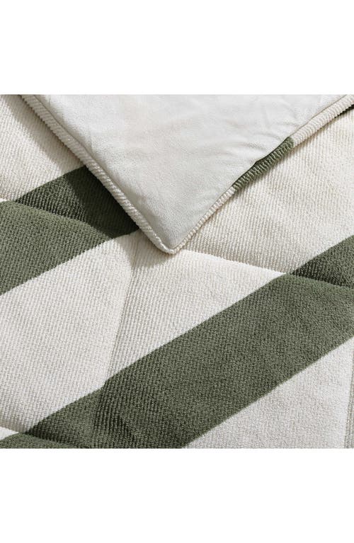 NAUTICA NAUTICA LAWNDALE STRIPE COMFORTER & SHAM SET 