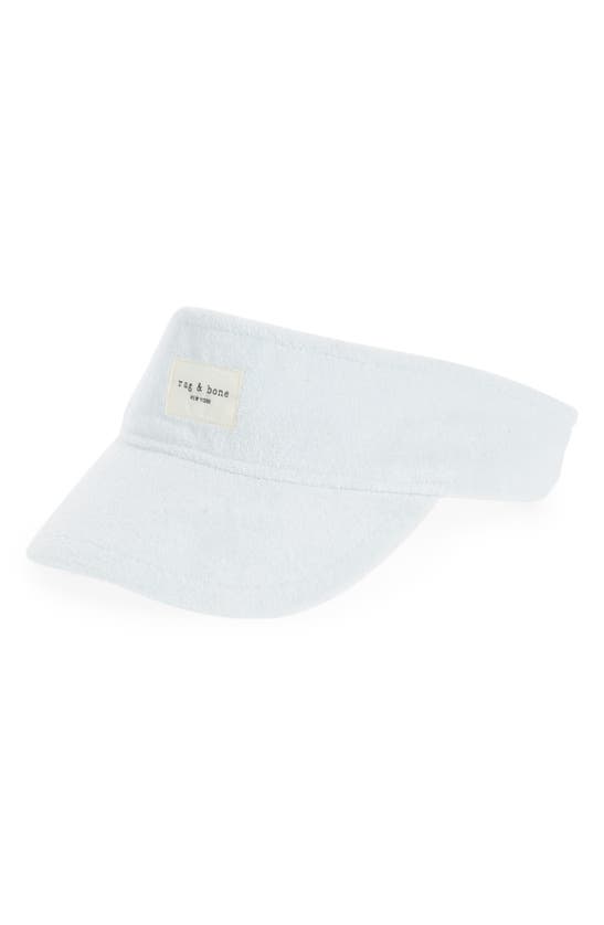 RAG & BONE ADDISON TERRY CLOTH VISOR