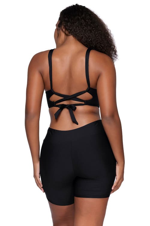 Shop Sunsets Elsie Top-34e/32f/30g In Black