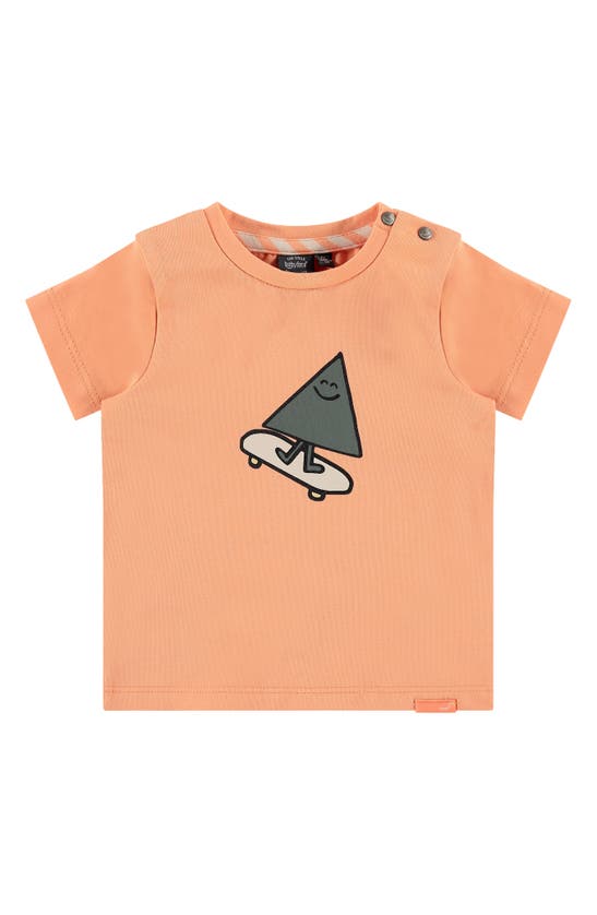 Babyface Babies' Triangle Skate Graphic Tee In Neon Orange