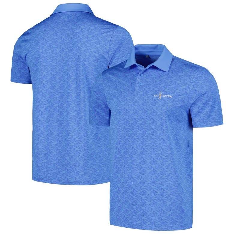 Under Armour Royal The Players Playoff 3.0 Albatross Jacquard Polo