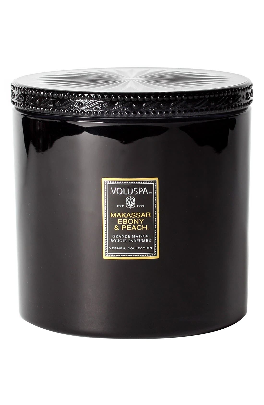 Voluspa 'Vermeil Makassar Ebony & Peach' Candle Nordstrom